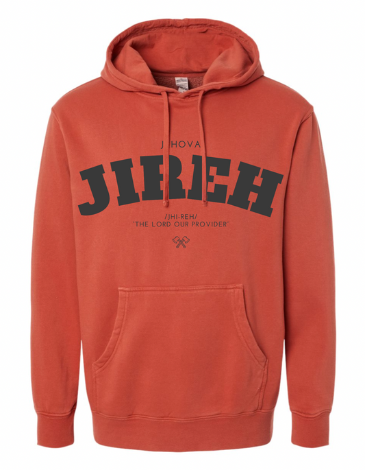 "JIREH" Hoodie - Rust