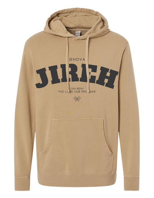 "JIREH" Hoodie - Sand Stone